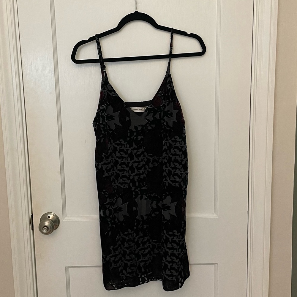 Velvet Slip Dress